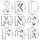 thumbnail image 3 of Cortador de Galletas Xzhloym 10 cm – Set de 26 Letras del Alfabeto, 3 of 6