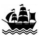 thumbnail image 1 of Decomural Pirate Ship Boats Ocean WS-18745, 1 of 2