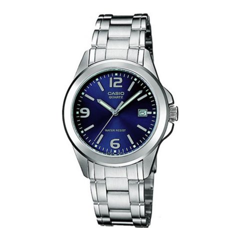 Reloj Analogo Plateado Casio Ltp-1215A-2A
