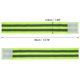 thumbnail image 4 of Ofertas Únicas 8 piezas de bandas reflectantes para brazo, alta visibilidad, ciclismo nocturno, cinta reflectante, pulsera verde, 4 of 7