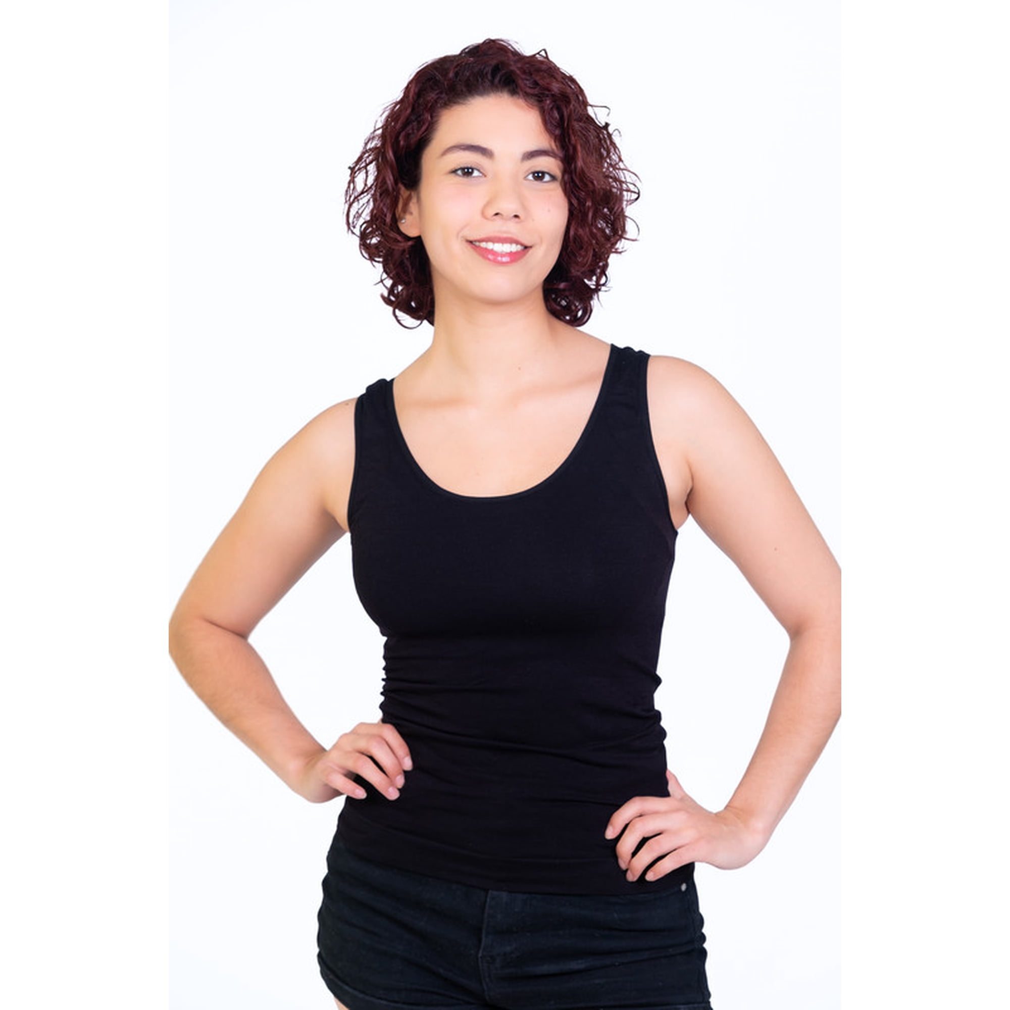Ingesa - Camiseta Sin Manga Microfibra M Negro
