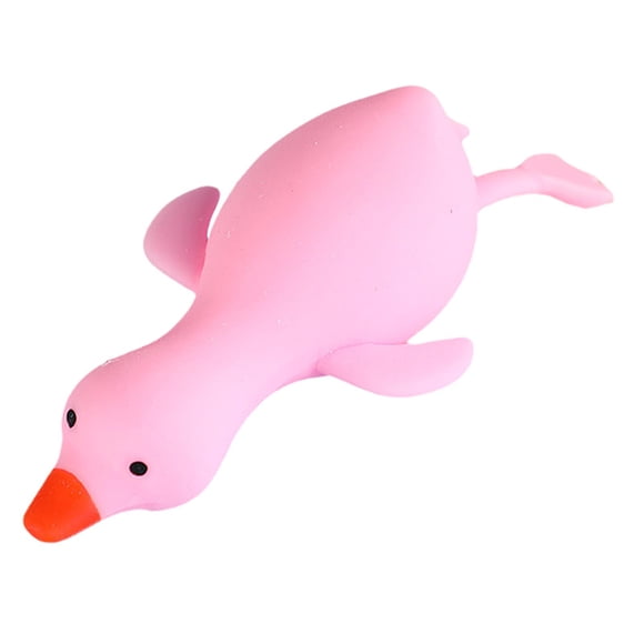 Cute Animals Vent Toys Goodie Bag Fillers Ganso Para Niños Adultos Rosa
