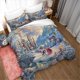thumbnail image 2 of Princess and Beast Cartoon Duvet Cover Set 100% Microfiber Bedding Set Skin-Friendly 3 Piece Comforter Cover Set for a Comfortable Sleep, 2 of 5