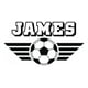 thumbnail image 1 of Decomural Personalised Name Football WS-43030, 1 of 2