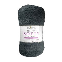 Manta Softy Lisa / Gris – Doral 127×152 Cm.