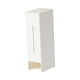 thumbnail image 1 of Caja De Pañuelos Montada En La Pared, Contenedor De Almacenamiento, Caja De Pañuelos Portátil Para Baño, Color Blanco, 21x5,8x7,8cm, 1 of 3