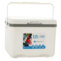 Magideal - Caja Refrigeradora Aislada, Hielera, Refrigerador Con Asa, Caja Refrigeradora Para Preservación Del Frío/Calor Para Chupar Rueda, Camping Comercial, A Blanco