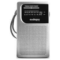 Audiopro - Radio De Bolsillo Portatil Am Fm Gris Ap02079