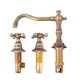 thumbnail image 2 of Grifo De Lavabo De Ba?o De Bronce Con Dos Manijas Grifo De Agua Giratorio Mixto Frío Y Caliente, 2 of 3