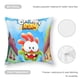 thumbnail image 5 of Om Nom Fundas de almohada de terciopelo con tema, regalos de funda de almohada, decoración para el hogar, cojín de lanzar, regalo de cumpleaños para fans y parejas.66*66cm., 5 of 6