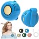 thumbnail image 1 of Miniventilador portátil silencioso sin aspas 2 pack clip camisa cintura 3 velocidades exterior, 1 of 8