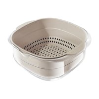 Magideal - Colador Tazón Coladores Cestas De Drenaje De Verduras Cesta De Lavado De Verduras Multifunción Cesta De Lavado De Limpieza Para Alimentos Limpieza De Caqui