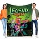 thumbnail image 1 of Legend Quest anti-pilling, suave, ligera, esponjosa y acogedora de lujo para hogar y cocina – Perfecta para niños y adultos,100X130cm, 1 of 6