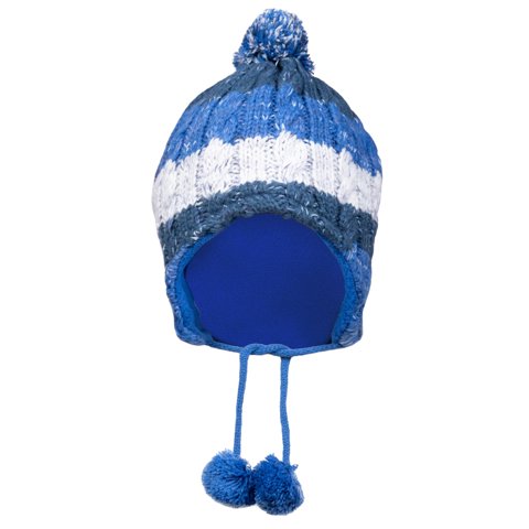 Gorro Bebe Niño Azul Pillin