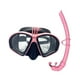 thumbnail image 2 of Conjunto De Snorkel Antiniebla, Equipos De Natación Para Natación, Apnea, Snorkel, Rosa Y Negro, 2 of 3
