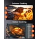 thumbnail image 5 of Termómetro inalámbrico inteligente para carne AYMDKI, sonda ultrafina, 5 of 8