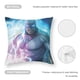 thumbnail image 5 of Fantasma del Espacio Fundas de almohada de terciopelo con tema, regalos de funda de almohada, decoración para el hogar, cojín de lanzar, regalo de cumpleaños para fans y parejas.30*30cm., 5 of 6