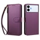 thumbnail image 1 of Funda Tipo Billetera para samsung galaxy S26 Edge con Soporte y Bolsillo con Cierre Violeta intenso, 1 of 1