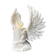 thumbnail image 3 of Porta velas LED con alas de ángel blanco, 3 of 3