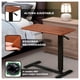 thumbnail image 2 of Escritorio Ajustable Ergonómico Trabaja Sentado o de Pie marron, 2 of 6