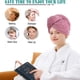 thumbnail image 3 of Toallas absorbentes de secado rápido para el cabello: paquete de 3 para mujeres con cabello rizado, largo, húmedo y grueso., 3 of 5