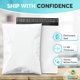 thumbnail image 2 of Sobres de Polietileno Shop4Mailers 19 x 27 cm 1000 unidades blanco, 2 of 6