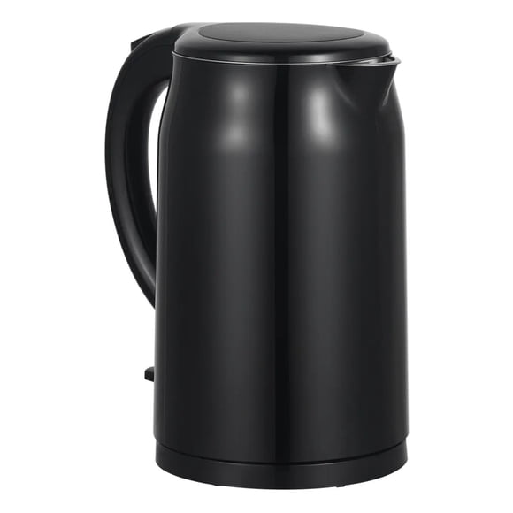 Hervidor Eléctrico 1.7L Doble Pared Acero Inox Negro - PS