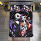 thumbnail image 3 of The Nightmare Before Christmas Duvet Cover Set 3 Piece Bedding Set Double Sided Printing Decorative Comforter Cover Set, 3 of 5