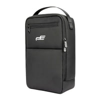 Magideal - Bolsa Para Zapatos De Golf Bolsa Para Almacenamiento De Zapatos Bolsa Para Zapatos De Viaje Portátil Multifunción Bolsa Resistente Al Agua Con Cremall Negro
