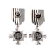 thumbnail image 2 of 1pc Unisex Steampunk Fancy Dress Party Medalla De Plata En Cinta Con Broche, 2 of 3