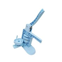 Magideal - Máquina De Fabricación De Insignias De Botón, Suministros De Fabricación De Botones Portátiles En Forma De Corazón, Fabricación De Pin De Insignia De