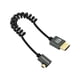 thumbnail image 1 of Cable en espiral HDMI a micro HDMI 8K @60Hz de 90°, ángulo izquierdo, 3 pies, 1 of 8