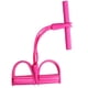 thumbnail image 1 of Banda De Resistencia De Pedal Elástica Cuerda De Tracción Elástica Para Sentarse Para Abdomen Pierna Cintura Rosa, 1 of 5