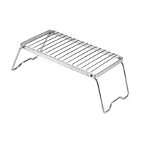 Ioensy - Estante Plegable Para Estufa, Soporte Para Olla Exterior, Práctico Para Picnic, Mochilero, Viaje, Tipo C, Mediano