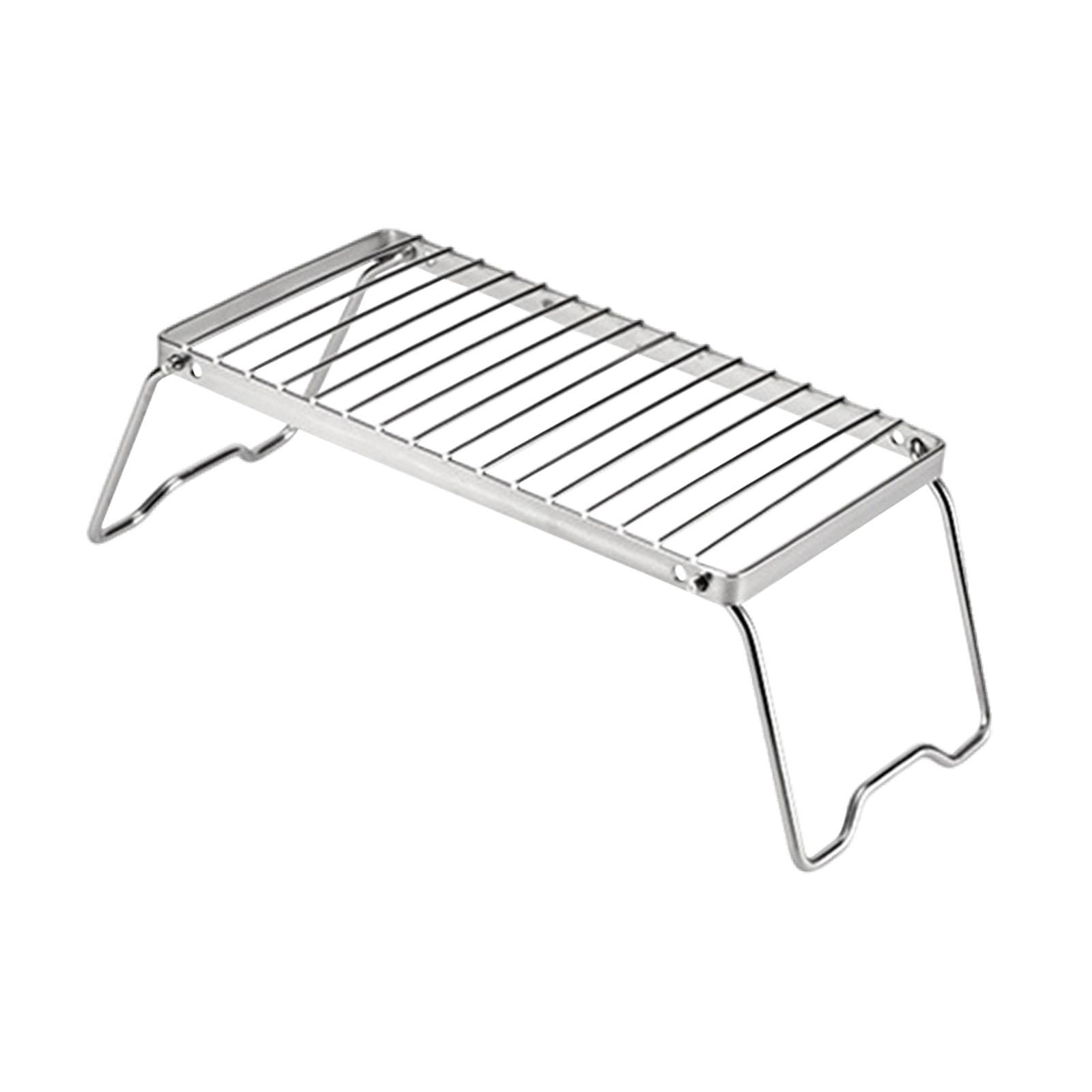 Ioensy - Estante Plegable Para Estufa, Soporte Para Olla Exterior, Práctico Para Picnic, Mochilero, Viaje, Tipo C, Mediano