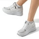 thumbnail image 3 of Zapatilla Deportiva Taco Cuña Malla Mujer Weide JLL60, 3 of 9