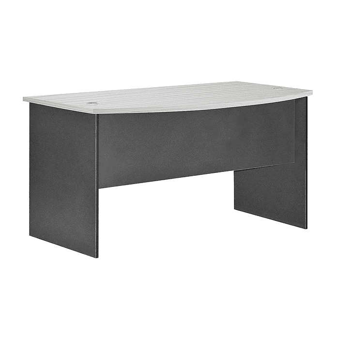 Muebles Santa Ana - Escritorio Curvo 160 Maple Con Gris