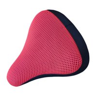 Magideal - Funda Acolchada De Alta Calidad Para Asiento De Bicicleta, Diseño Exclusivo Y Confort Premium , Rojo