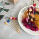 thumbnail image 3 of Xiao Hua Paquete de 100 Brochetas de Cóctel Hechas a Mano de 4.7 Pulgadas Sándwich Palillo de Fruta Brochetas de Cóctel Suministros para Fiesta, 3 of 4