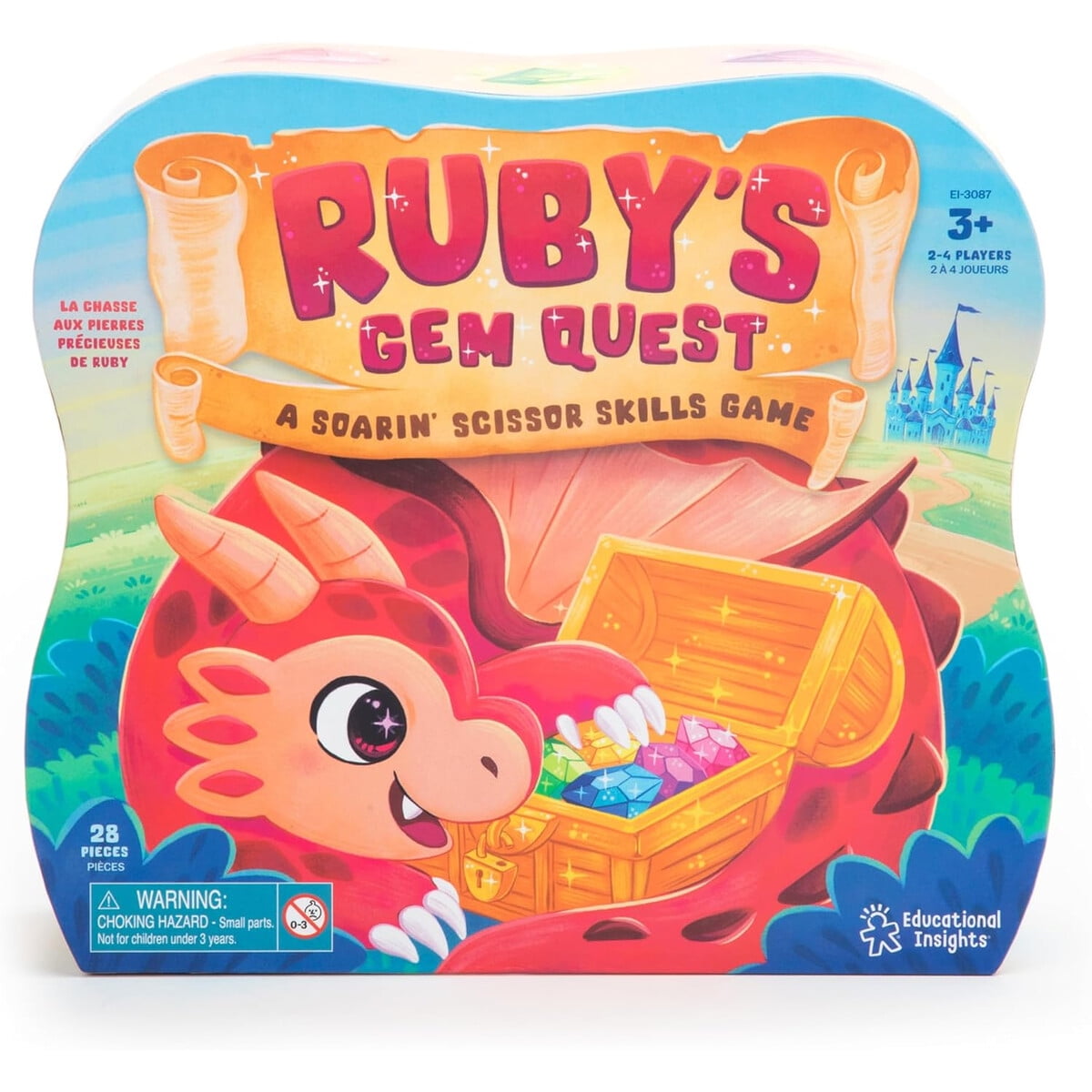 Educational Insights - Juego Educativo Rubys Gem Quest Motricidad Fina 3 Insights