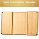 thumbnail image 5 of Organizador de cajones Umilife, extragrande, expandible, de madera de bambú, 5 of 6