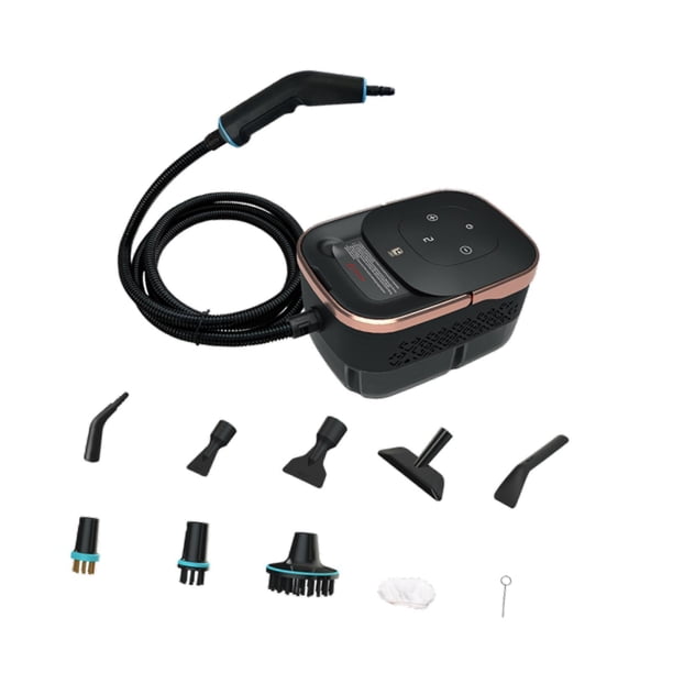 Limpiador a de alta temperatura, máquina de limpieza con enchufe estadounidense, uso doméstico, multifuncional, para ventanas, aire acondicionad Oro negro