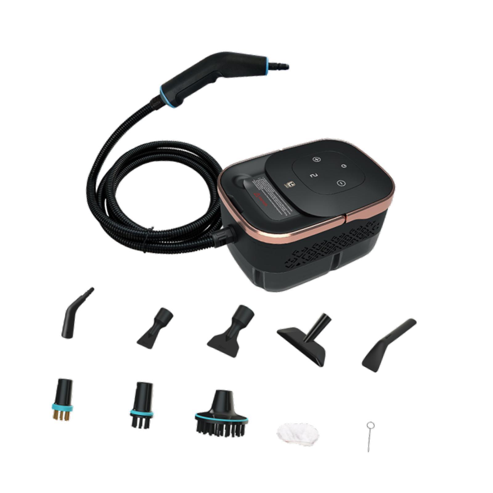 Magideal - Limpiador A De Alta Temperatura, Máquina De Limpieza Con Enchufe Estadounidense, Uso Doméstico, Multifuncional, Para Ventanas, Aire Acondicionad Oro Negro