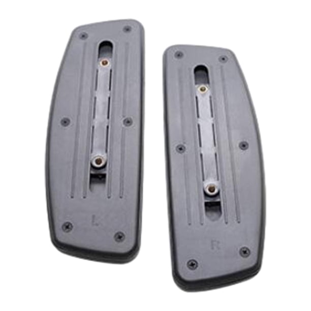 Reposabrazos de repuesto para silla de oficina, 2 piezas, con orificio de montaje, resistente al desgaste, accesorios duraderos, universales, , Montaje deslizante