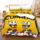 thumbnail image 1 of The Cuphead Show Bedding Set Single Twin Full Queen King Size Bed Set Aldult Kid Bedroom Duvetcover Sets GameBed Sheets, 1 of 5