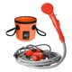 thumbnail image 3 of Kit De Ducha Para Coche Portátil Ducha De Ba?o Para Acampar Lavadora De Coche Y Bolsa De Cubo Naranja, 3 of 5