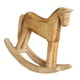 thumbnail image 1 of Caballito Balancín De Madera Decoración De Animales Decoración De Escritorio Artesanía De Talla De Madera, 1 of 5