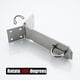 thumbnail image 5 of Pasador de seguridad para puerta JQK DL130-BN de acero inoxidable de 5 pulgadas, 5 of 8