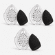 thumbnail image 1 of Pack x3 Esponja de Maquillaje con Carcasa Respirable sin Látex Negra Magic Makeup, 1 of 3