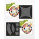 thumbnail image 1 of Moldes de corte para tela AccuQuilt GO! Set Doble Anillo de Bodas, 1 of 7